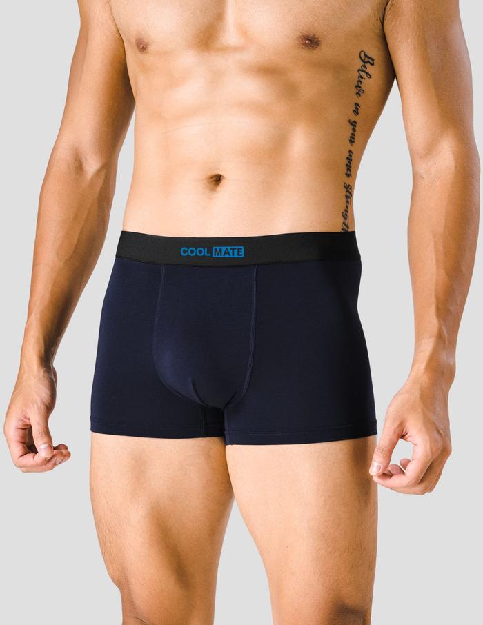 Pack 3 Quần Cotton Trunk phối cạp Logo Coolmate - undefined