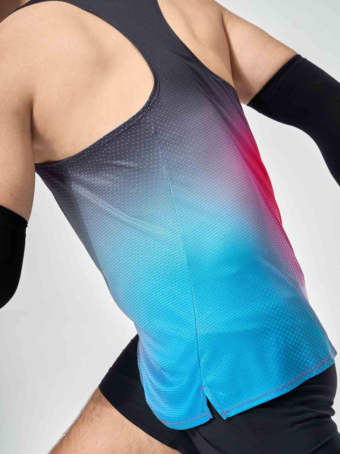 Singlet chạy bộ AirRush Gradient detail 3