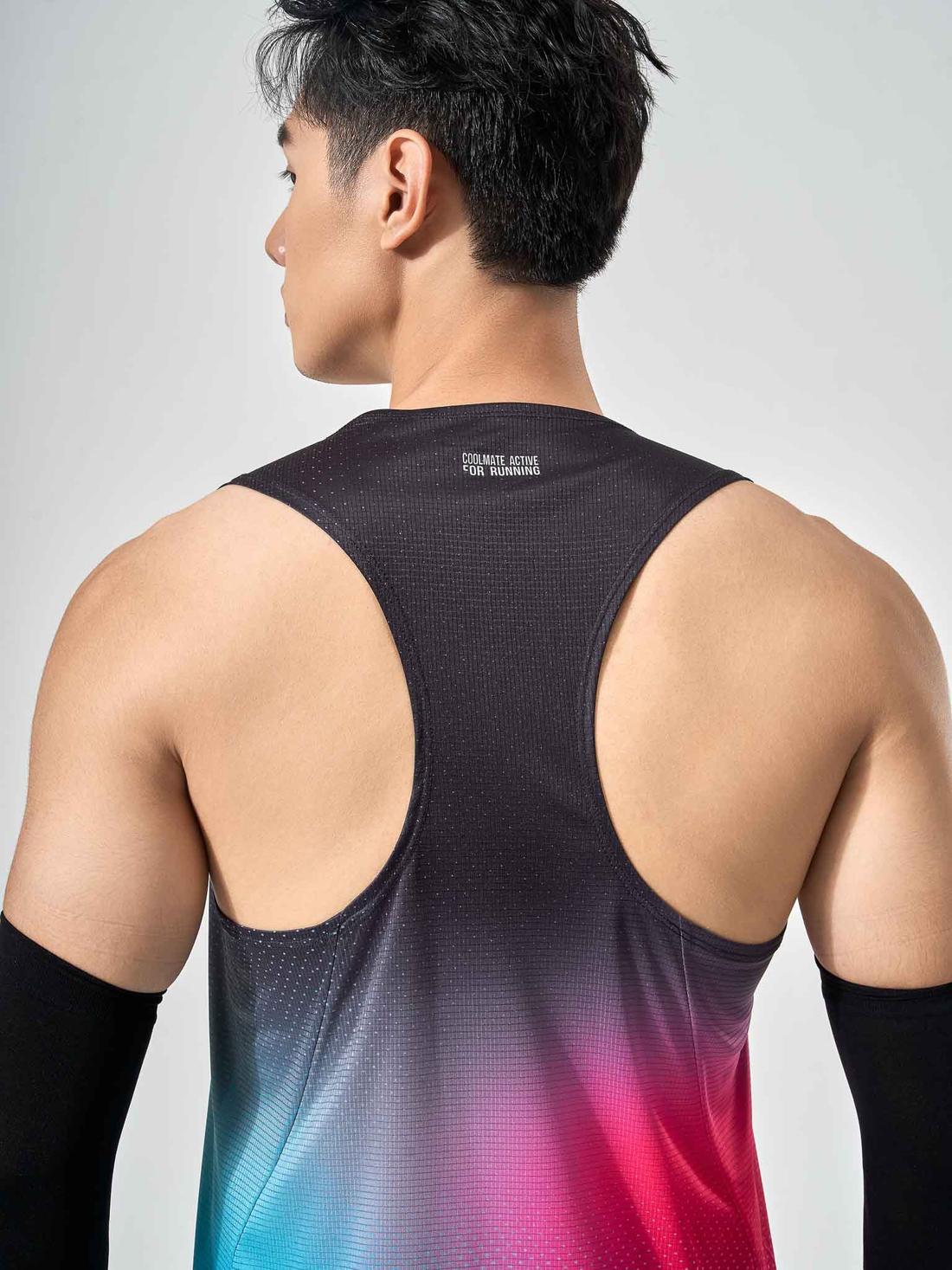 Singlet chạy bộ AirRush Gradient detail 2