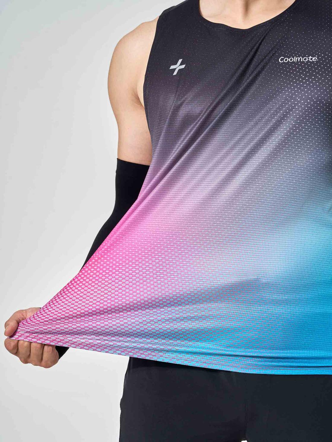 Singlet chạy bộ AirRush Gradient detail 1