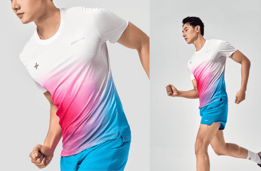 Tshirt chạy bộ AirRush Gradient
