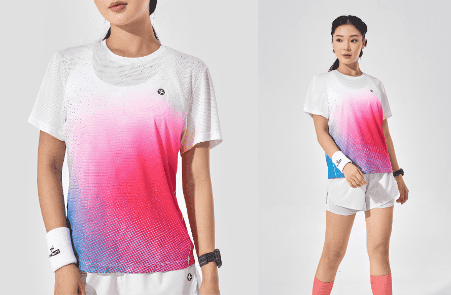 Tshirt chạy bộ nữ AirRush Gradient 
