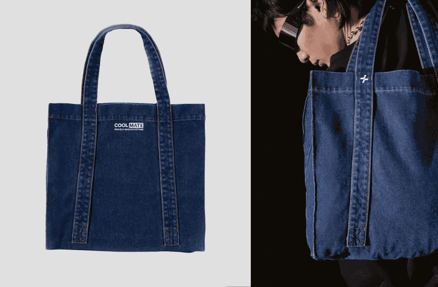Túi Tote Denim Coolmate