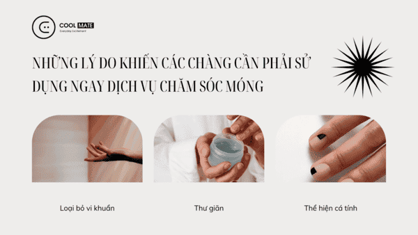 Hãy thử dịch vụ chăm sóc móng ngay hôm nay
