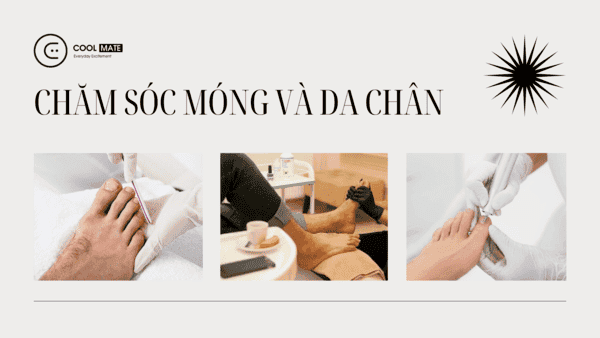 Chăm sóc tỉ mỉ cho bàn chân