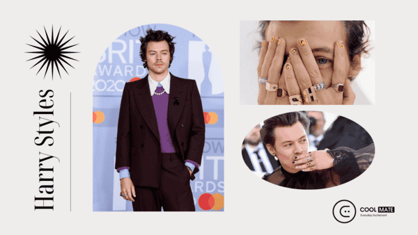 Harry Styles với phong cách sơn móng ấn tượng