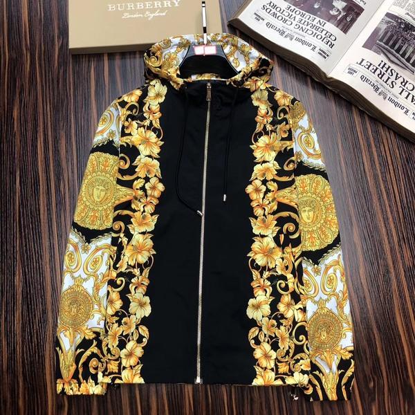Áo khoác gió nam cao cấp thiết kế độc đáo của thương hiệu Versace