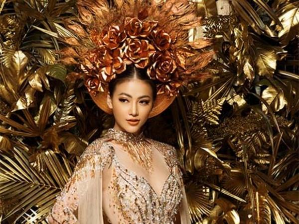 Phương Kh&aacute;nh tại Hoa hậu Tr&aacute;i đất 2018