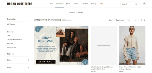 Thương hiệu Urban Outfitters đã upcycling F5 thổi gió vào các sản phẩm mới