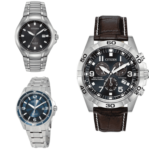 Những mẫu đồng hồ Titanium Citizen cho nam
