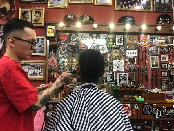 Tiệm cắt tóc Liêm barber shop