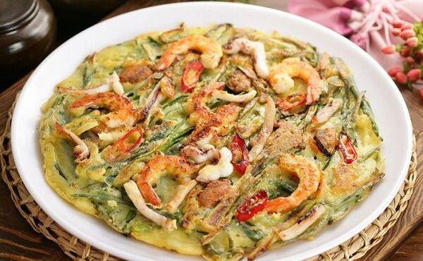Bánh hải sản Hàn Quốc