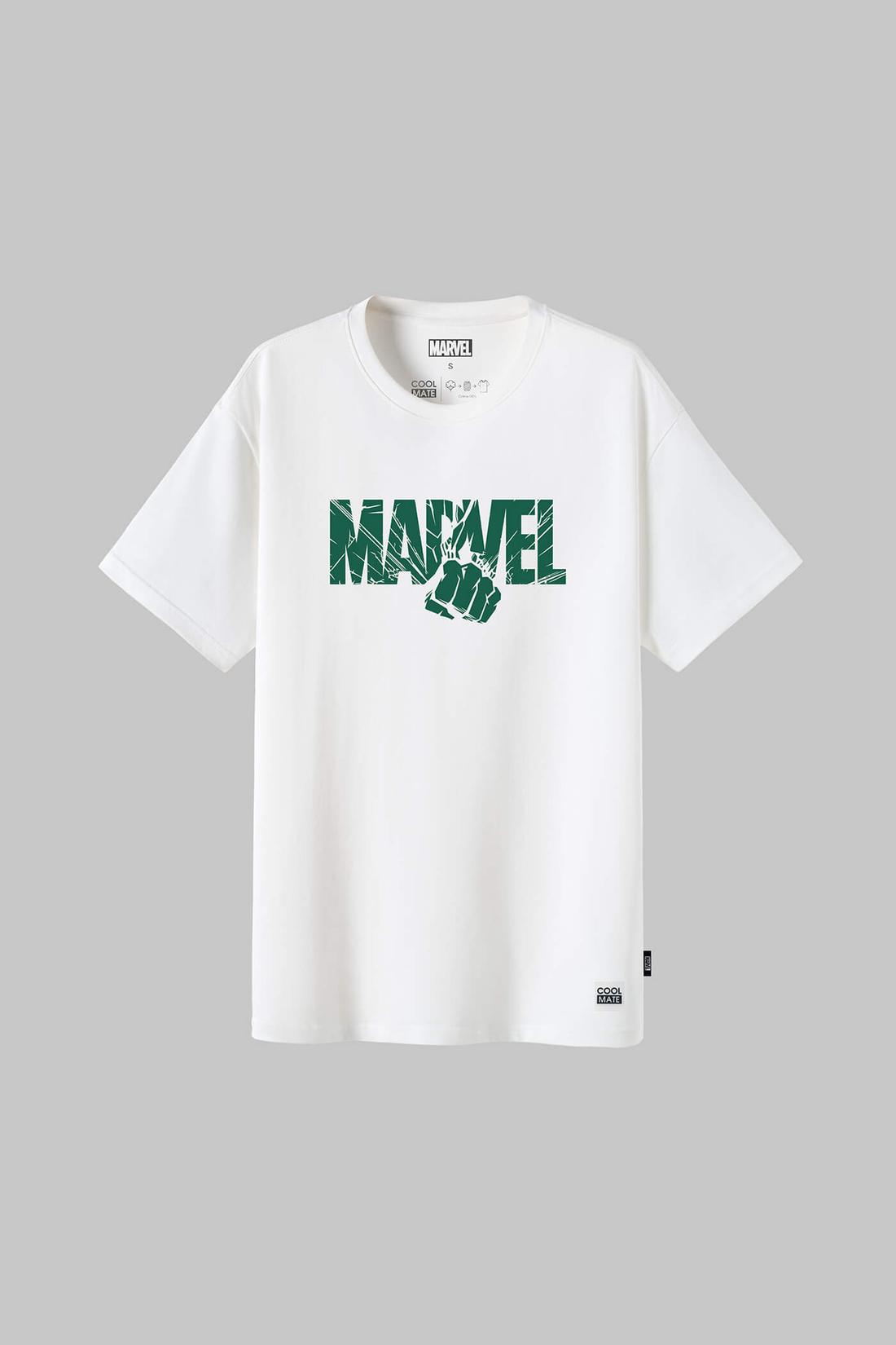 Áo Thun Nam Marvel Big Logo Hulk - undefined