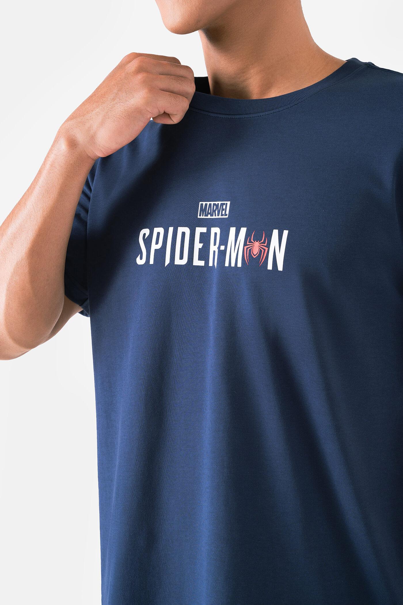 Áo Thun Nam Marvel Logo Spider-Man - undefined