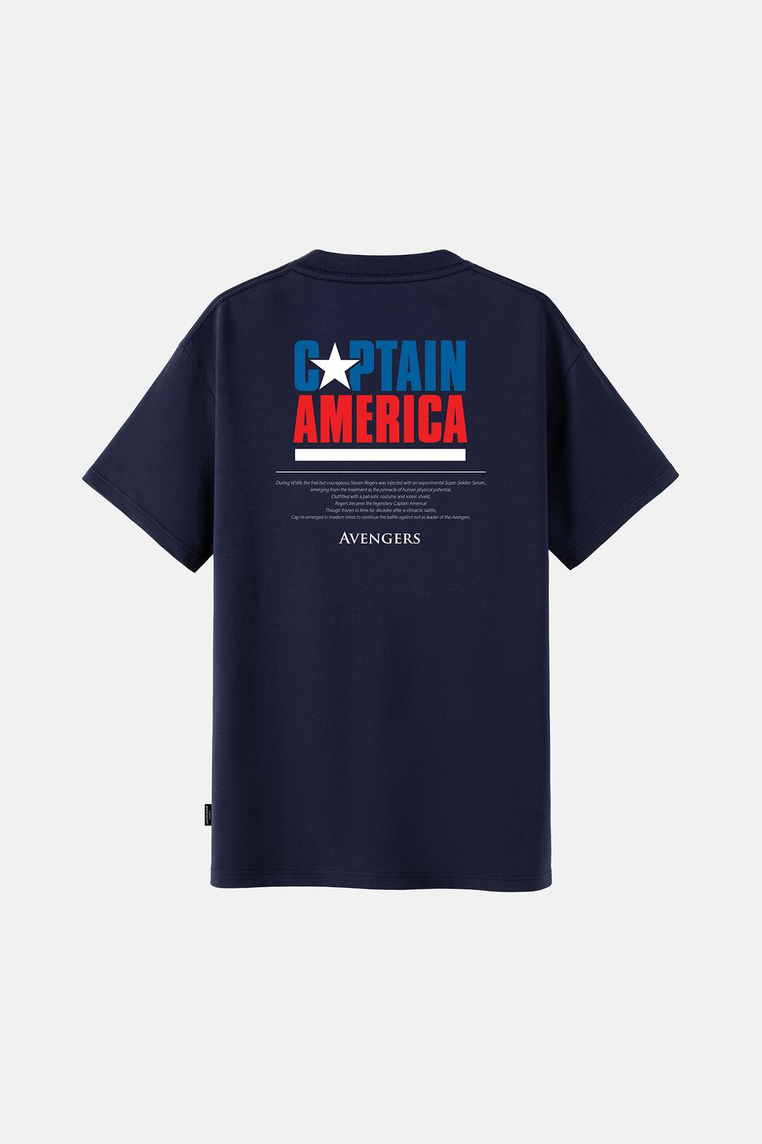 Áo Thun Nam Marvel Captain America - undefined