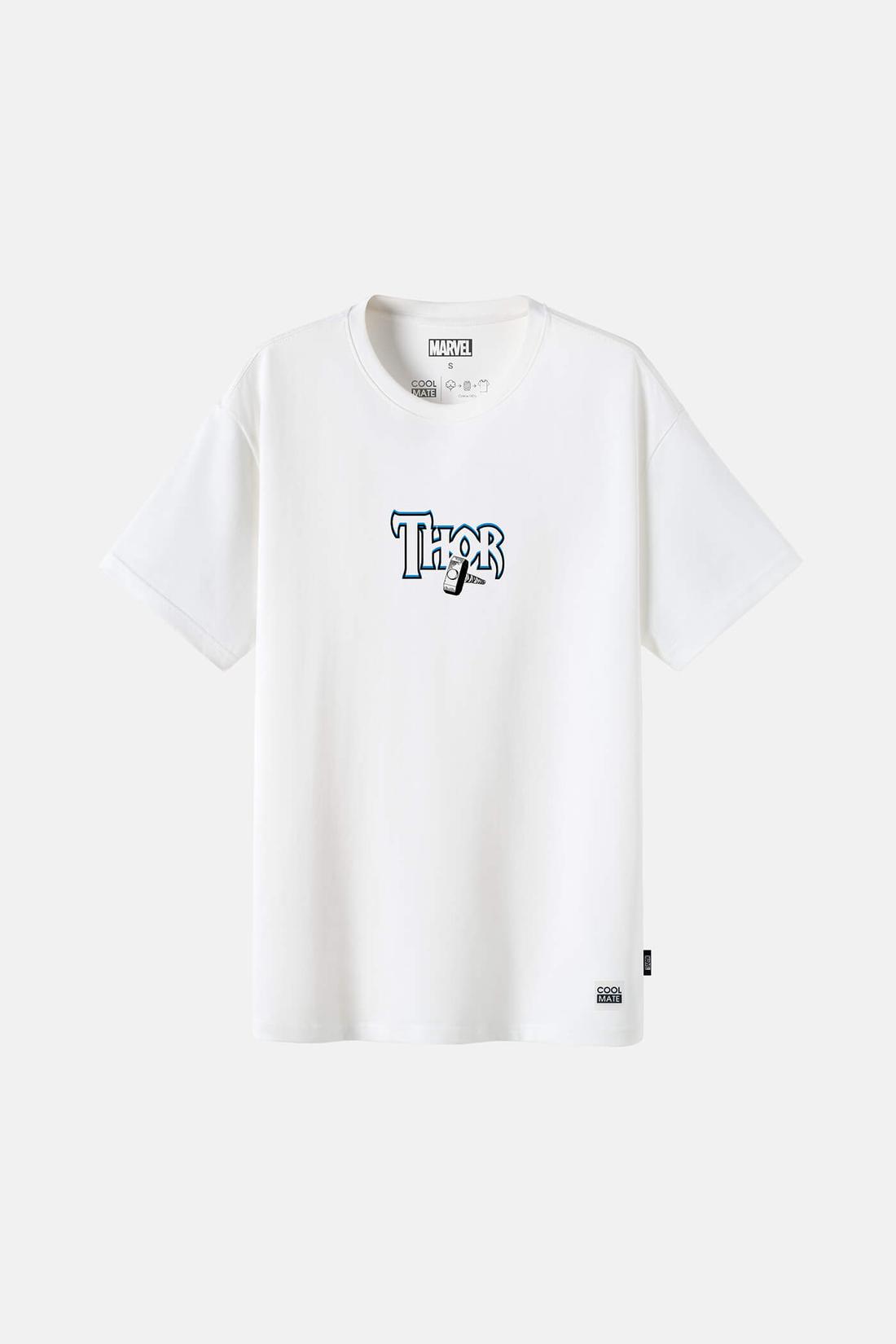 Áo Thun Nam Marvel Thor Mjolnir - undefined