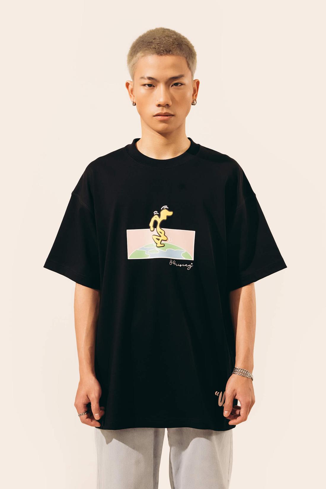Áo Thun Oversize 84RISING Walk Around - undefined