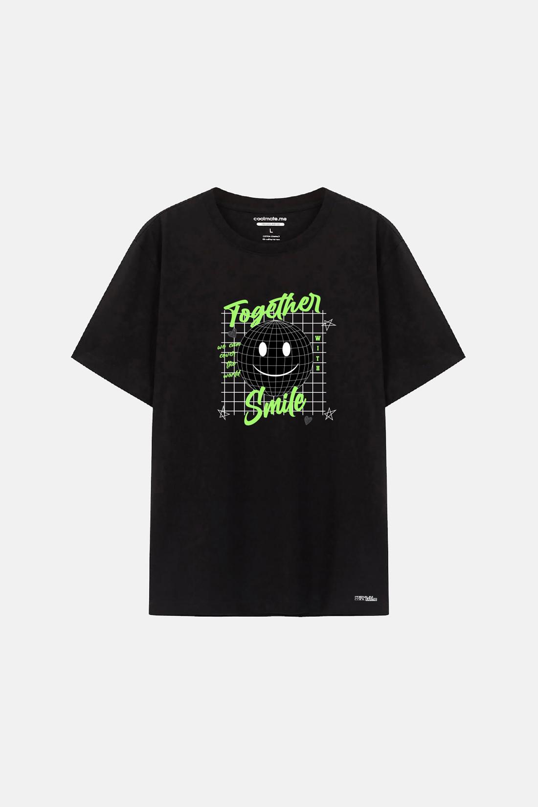 Smile Store - Áo thun nam Cotton Compact in Smile Together - undefined