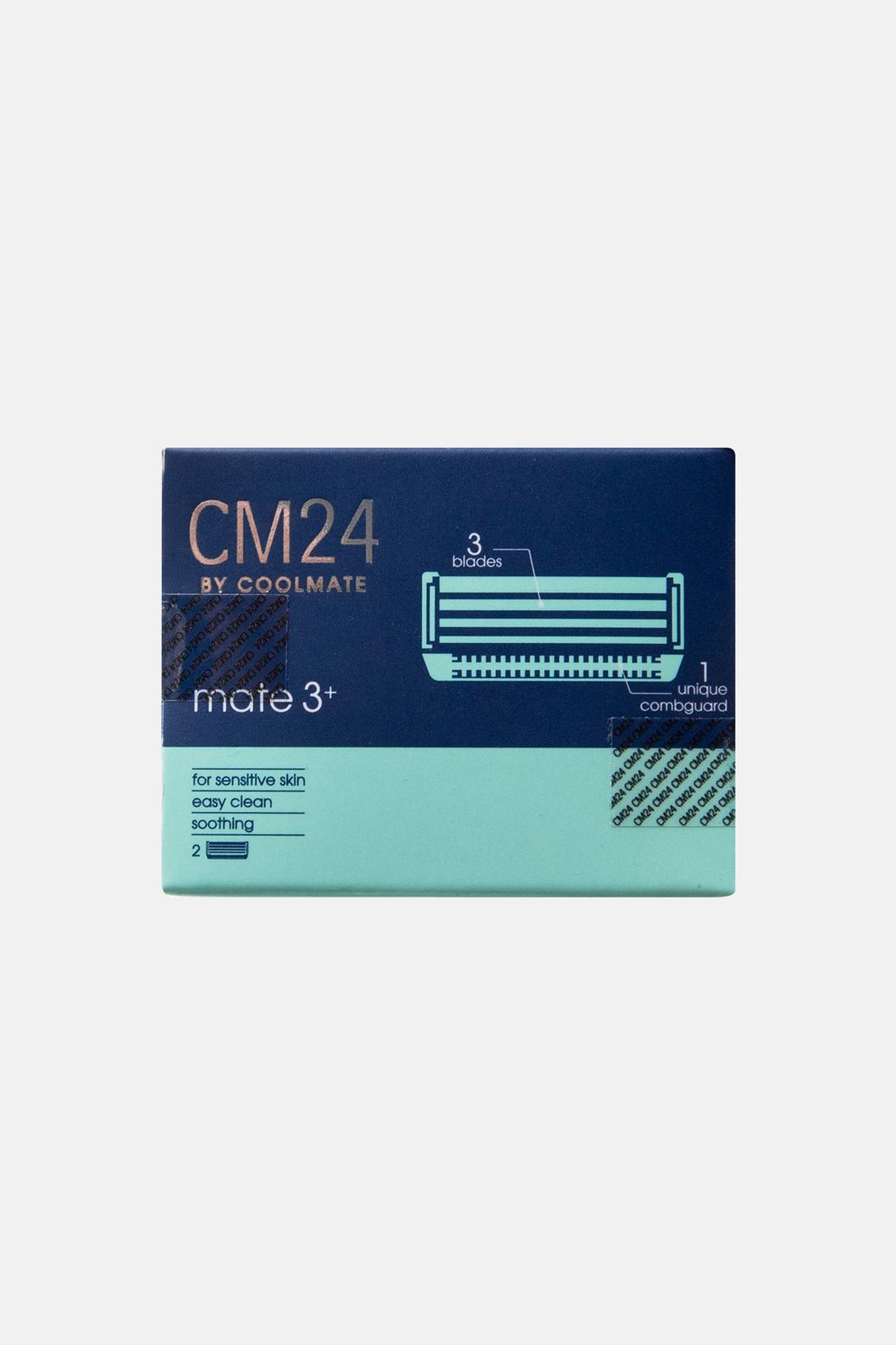 Săn deal - Bộ 2 lưỡi dao cạo râu thương hiệu CM24 loại 3 lưỡi - undefined