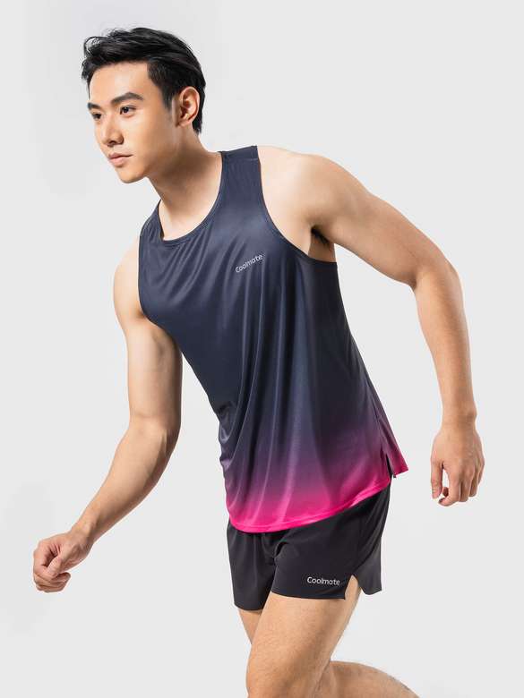 Combo 2 Áo Singlet Nam Chạy Bộ in Graphic Special - undefined