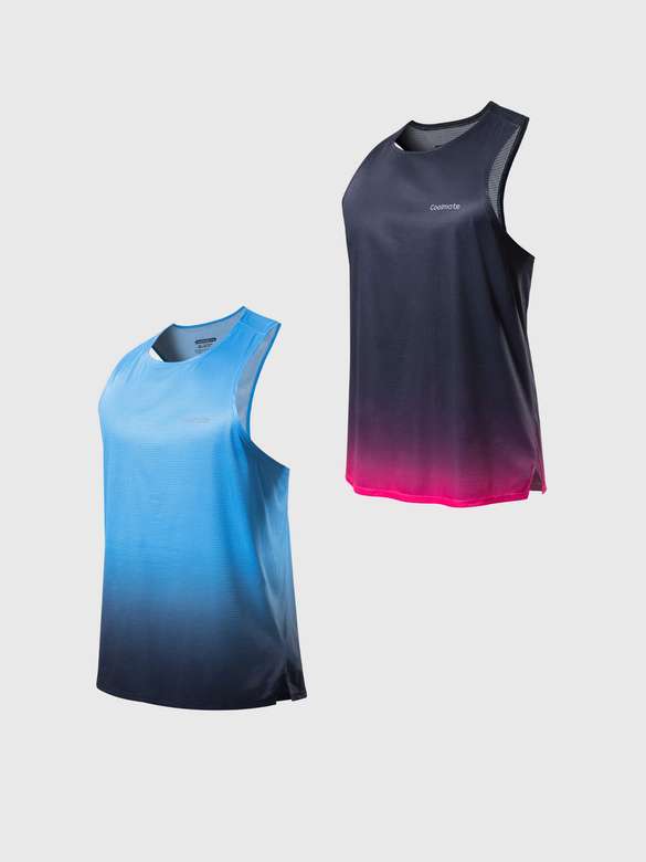 Combo 2 Áo Singlet Nam Chạy Bộ in Graphic Special - undefined