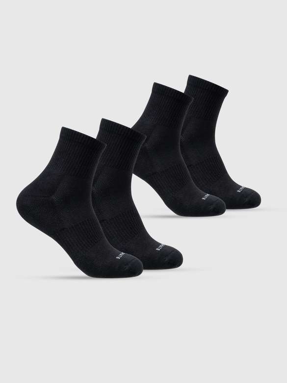 Combo 2 Tất Thể Thao Cổ Trung Cushion - undefined