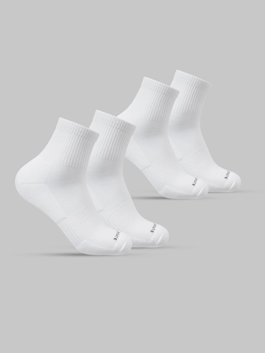 Combo 2 Tất Thể Thao Cổ Trung Cushion - undefined