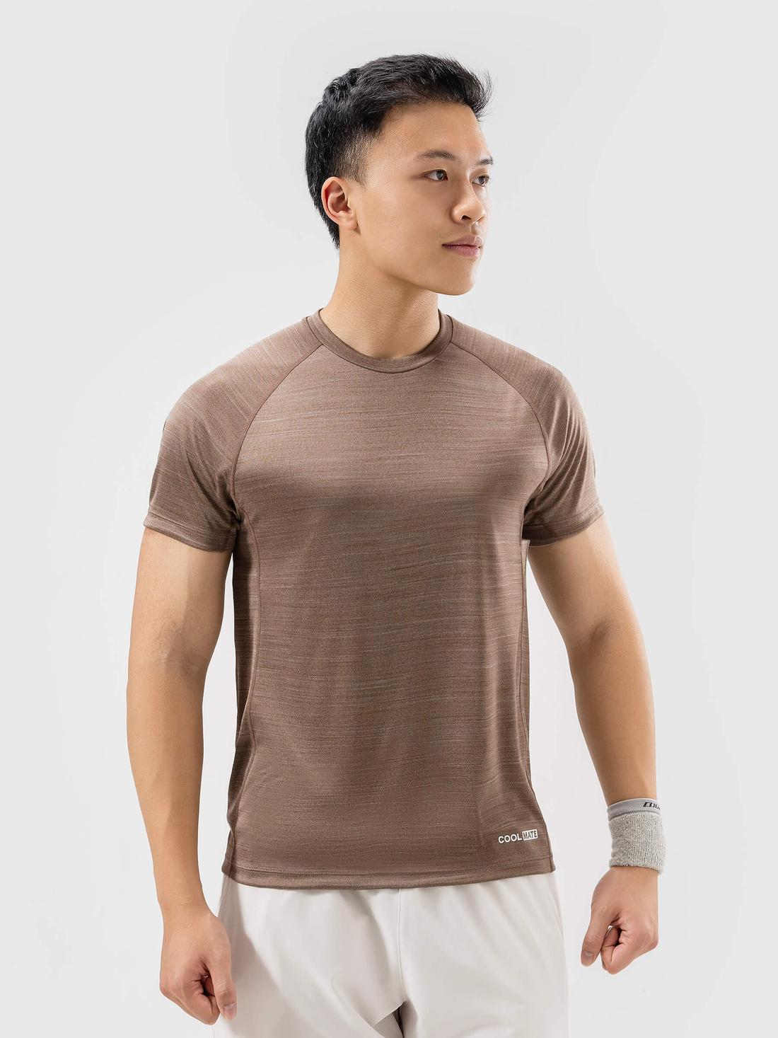 Áo thun thể thao Melange Essentials - undefined