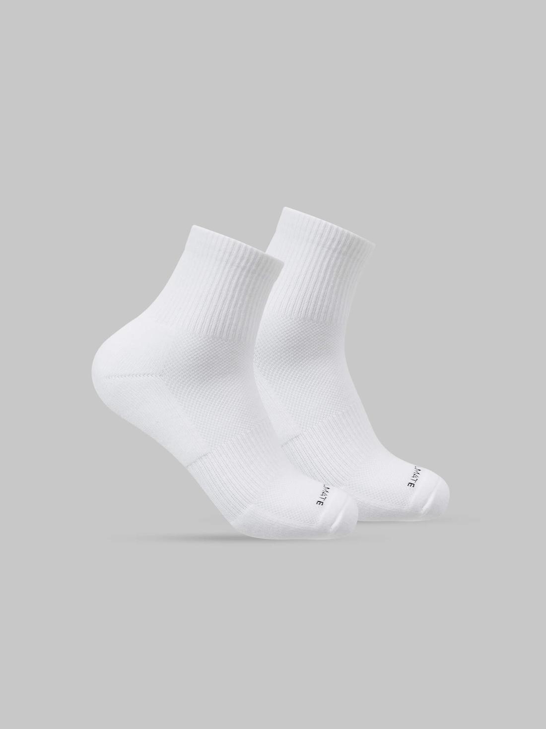 Combo 2 Tất Thể Thao Cổ Trung Cushion - undefined