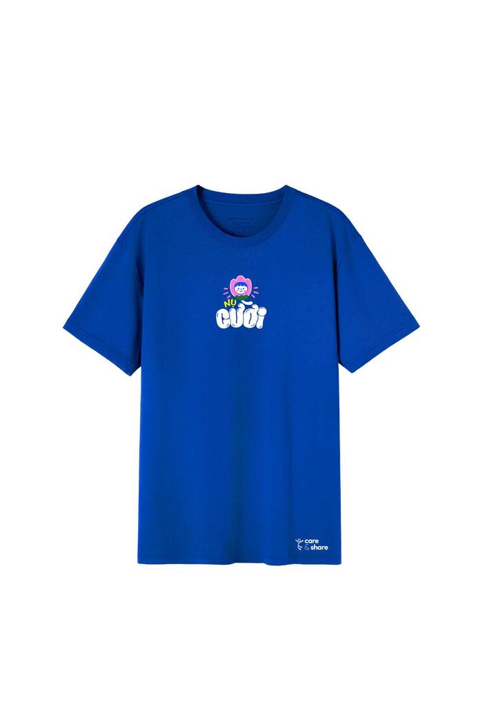 Áo in cotton Care & Share - Nụ cười - undefined