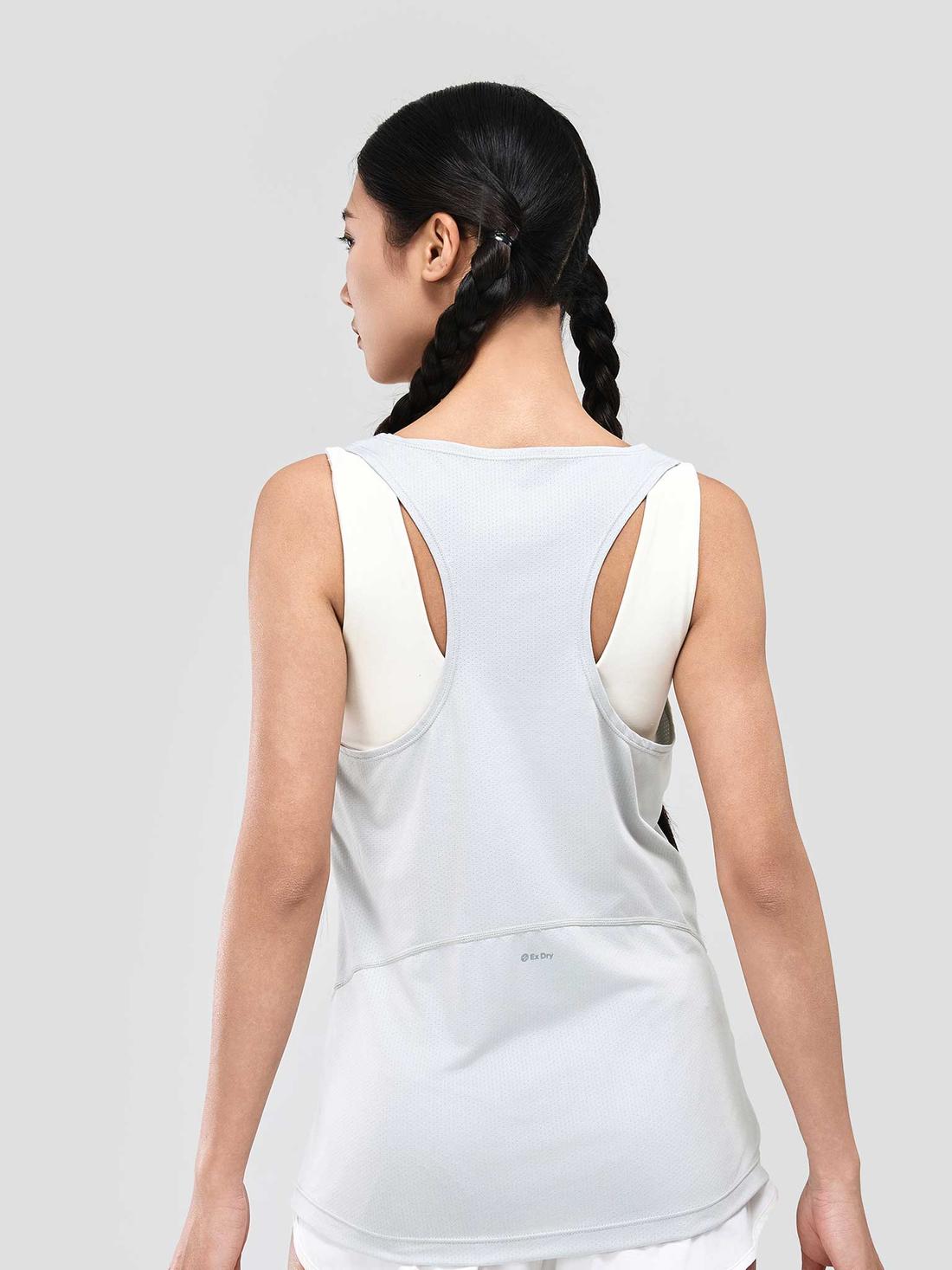 Áo Singlet thể thao nữ co giãn Slim Tee - undefined