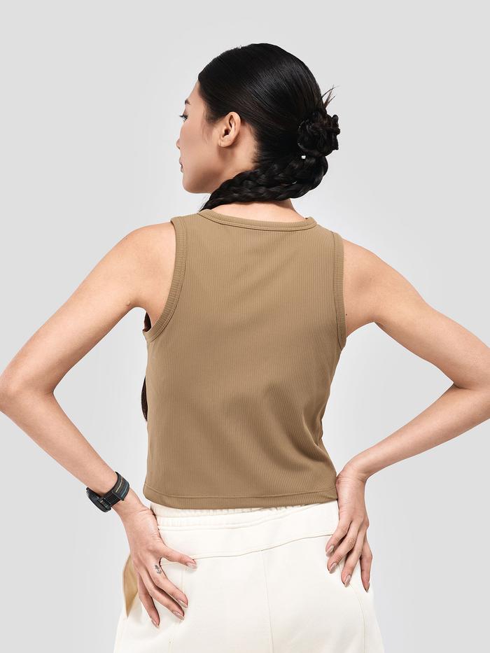 Áo Tank Bra thể thao nữ Aspire Ribbed - undefined