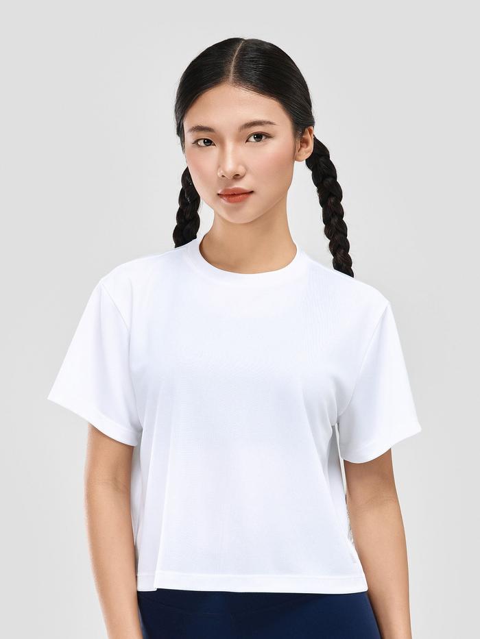 Áo thể thao nữ Essential Cropped Tee - undefined