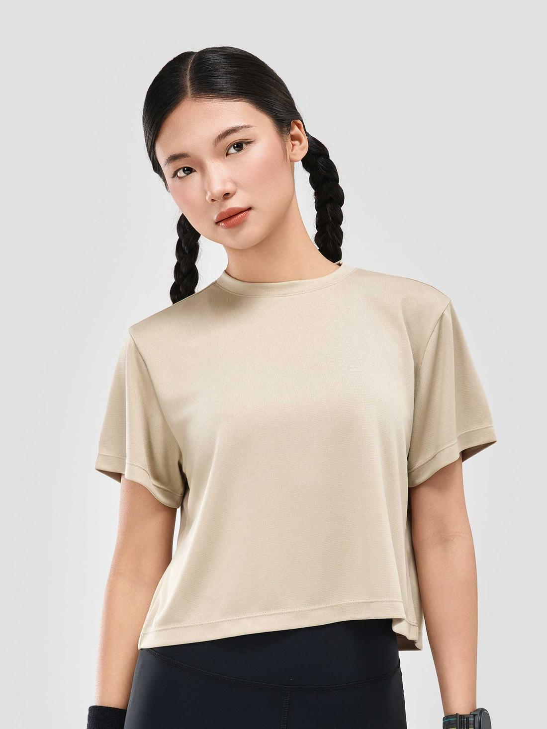 Áo thể thao nữ Essential Cropped Tee - undefined