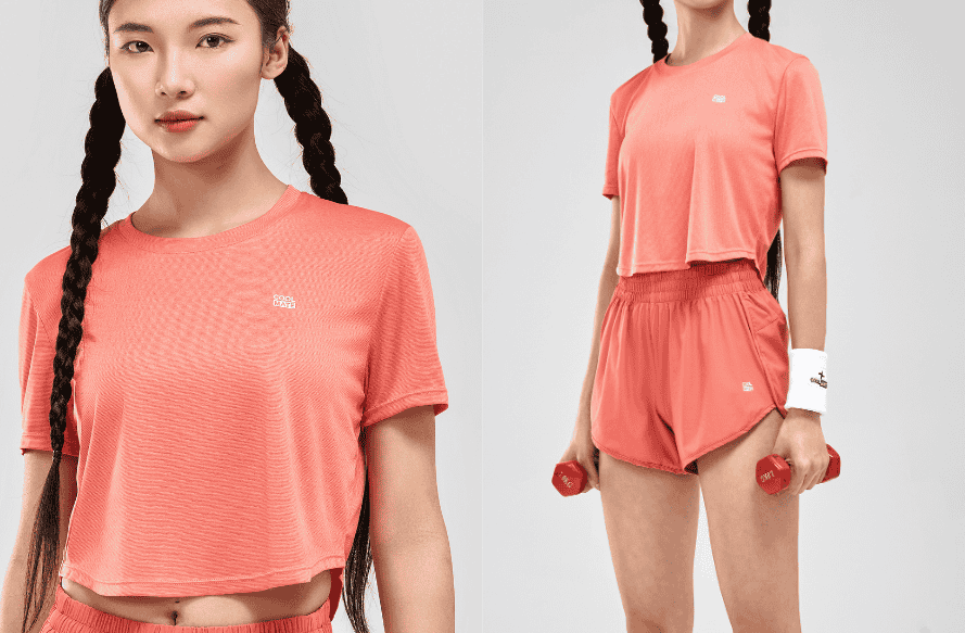 Áo thể thao nữ Lightweight Cropped Tee