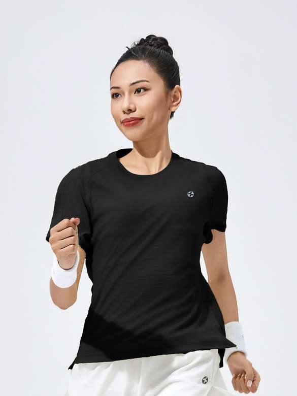 Áo thun nữ chạy bộ Core Tee Slim - undefined
