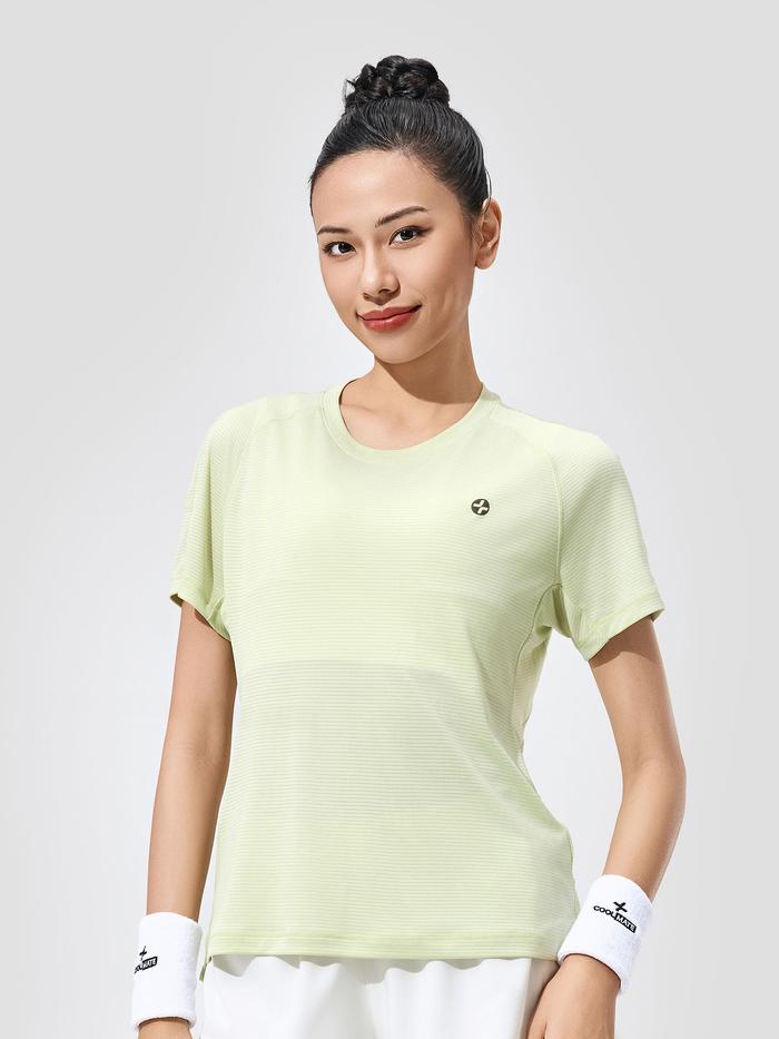 Áo thun nữ chạy bộ Core Tee Slim - undefined