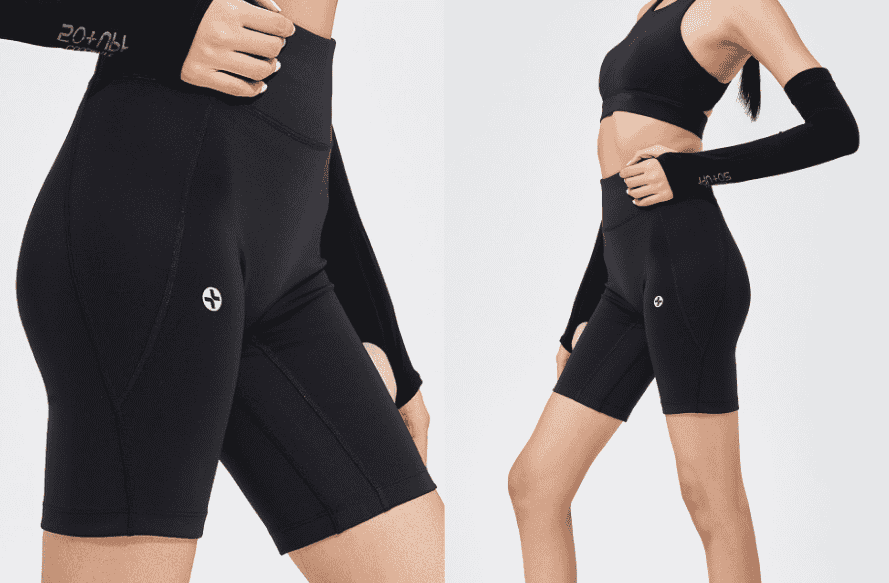 Biker Shorts nữ chạy bộ 8inch