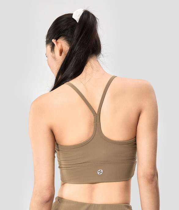 Áo Bra Ribbed - undefined