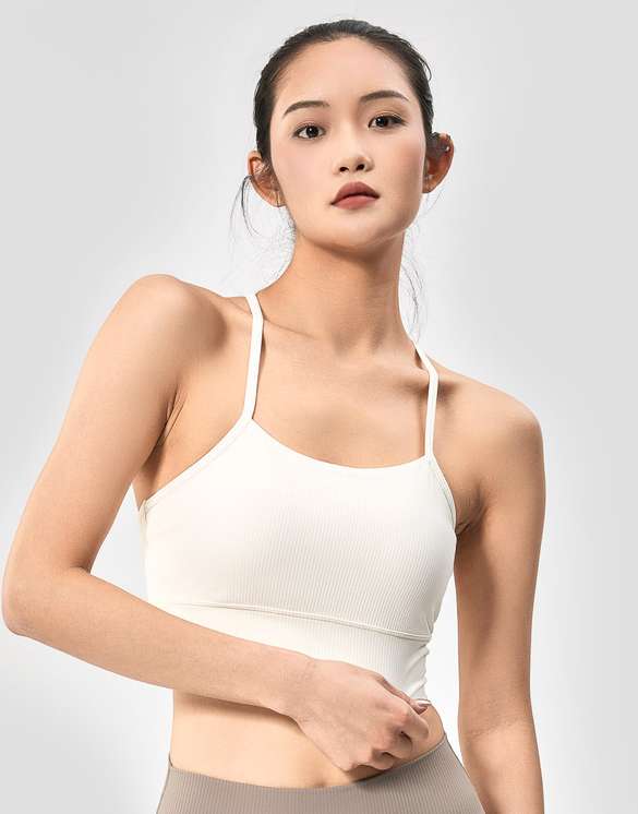 Áo Bra Ribbed - undefined