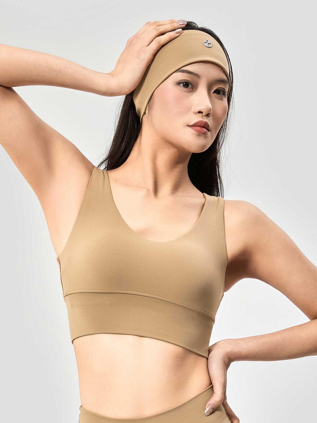 Áo Bra V-Neck CoolSoft Light Support - undefined