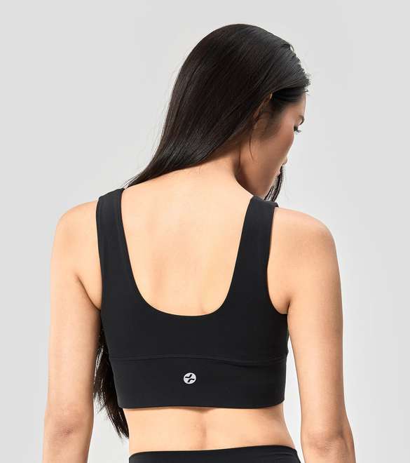 Áo Bra V-Neck CoolSoft Medium Support - undefined