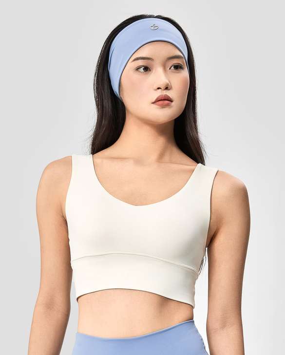 Áo Bra V-Neck CoolSoft Medium Support - undefined