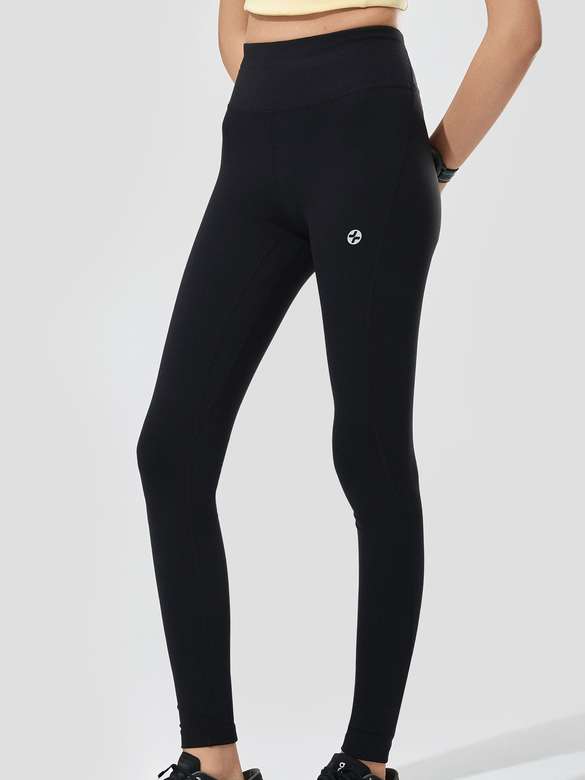 Quần Legging Full Length chạy bộ Medium Support - undefined
