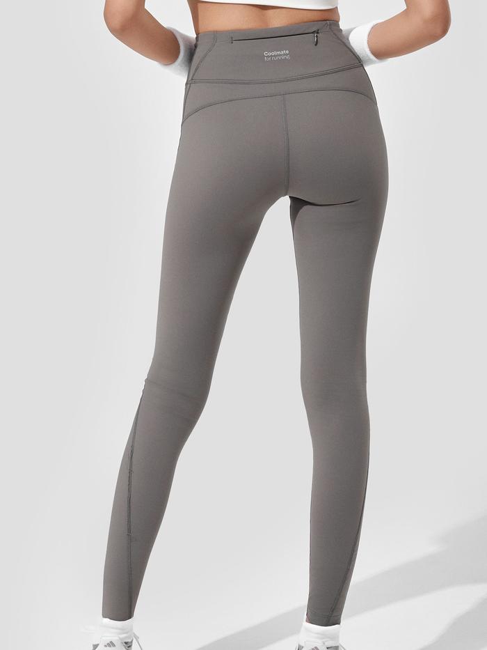 Quần Legging Full Length chạy bộ Medium Support - undefined