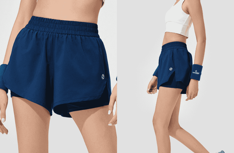Quần shorts nữ chạy bộ 2 lớp 3.5 inch Core Shorts