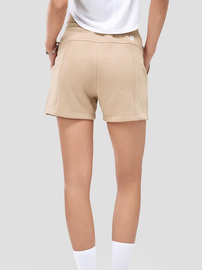 Quần Shorts thể thao nữ French Terry 3.5inch - undefined