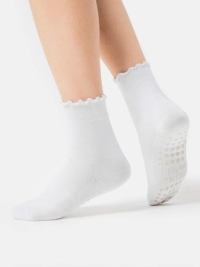 Tất Yoga & Pilates chống trượt Ruffles Socks - undefined