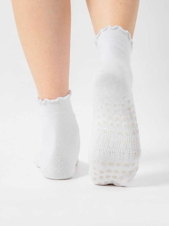Tất Yoga & Pilates chống trượt Ruffles Socks - undefined