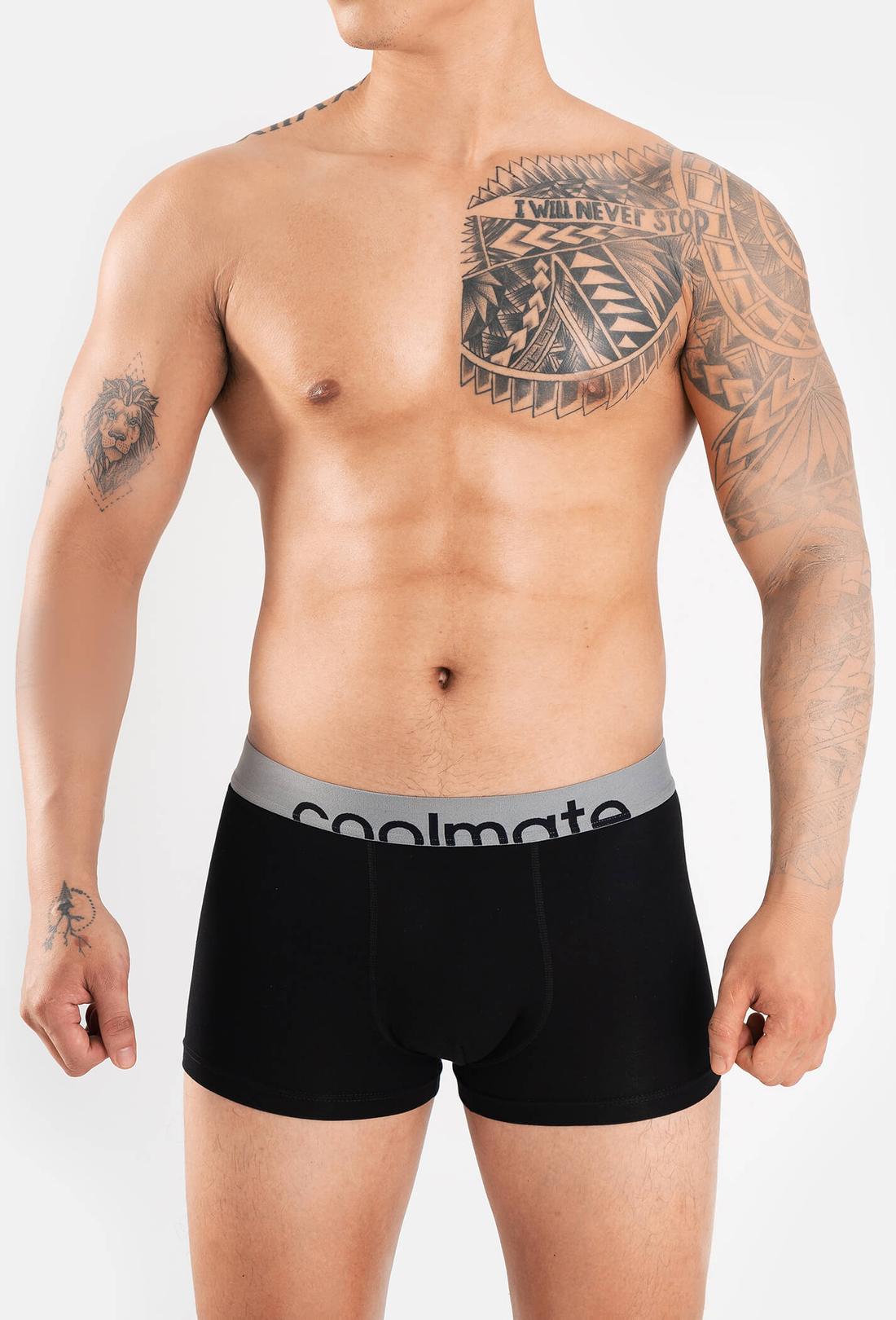 Combo 3 Quần Lót Nam Trunk Cotton Modal - undefined